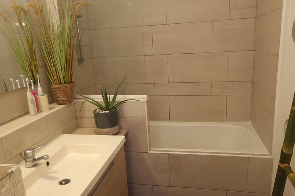 Bel Appartement Avec Terrasse Proche Des Plages Saint-Gilles-les Bains Luaran gambar
